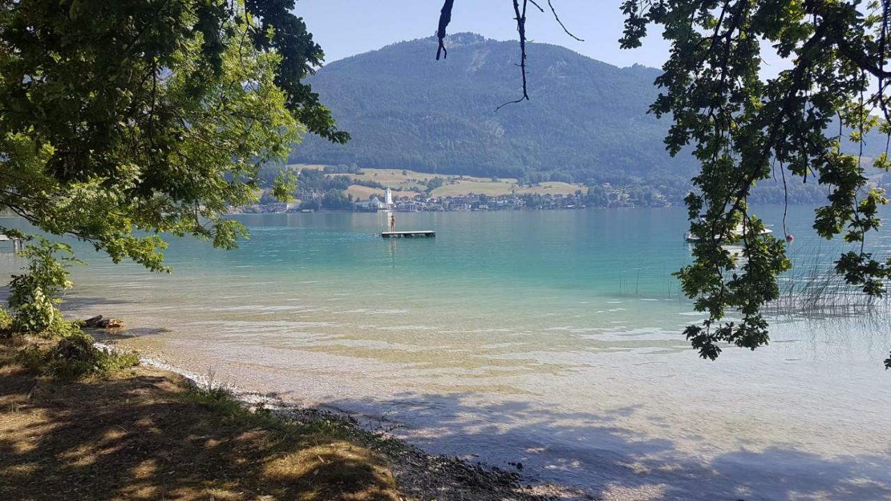 Ferienhaus Grillbauer Abersee Esterno foto